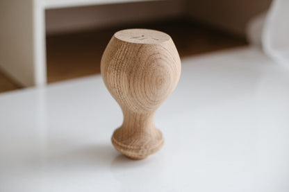 Möbelfüße aus Holz – Sofa- & Schrankbeine, gedrechselt, H150 mm