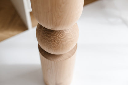 Holz-Tisch- und Barfußmöbelbeine – Handgefertigtes Design, 4er-Set, H690 mm