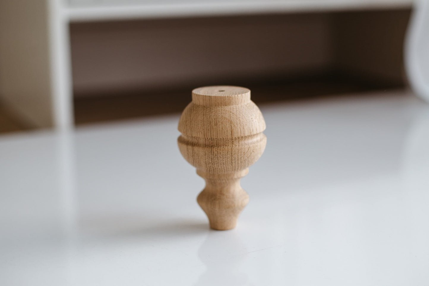 Möbelfüße aus Holz im skandinavischen Stil – Minimalistisch konisches Design, H100 mm