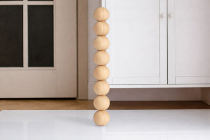 Gedrechselter Tischbein – Acht-Kugel-Design, 656 mm