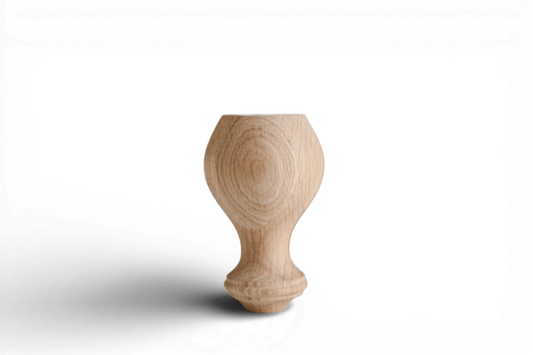 Möbelfüße aus Holz – Sofa- & Schrankbeine, gedrechselt, H150 mm