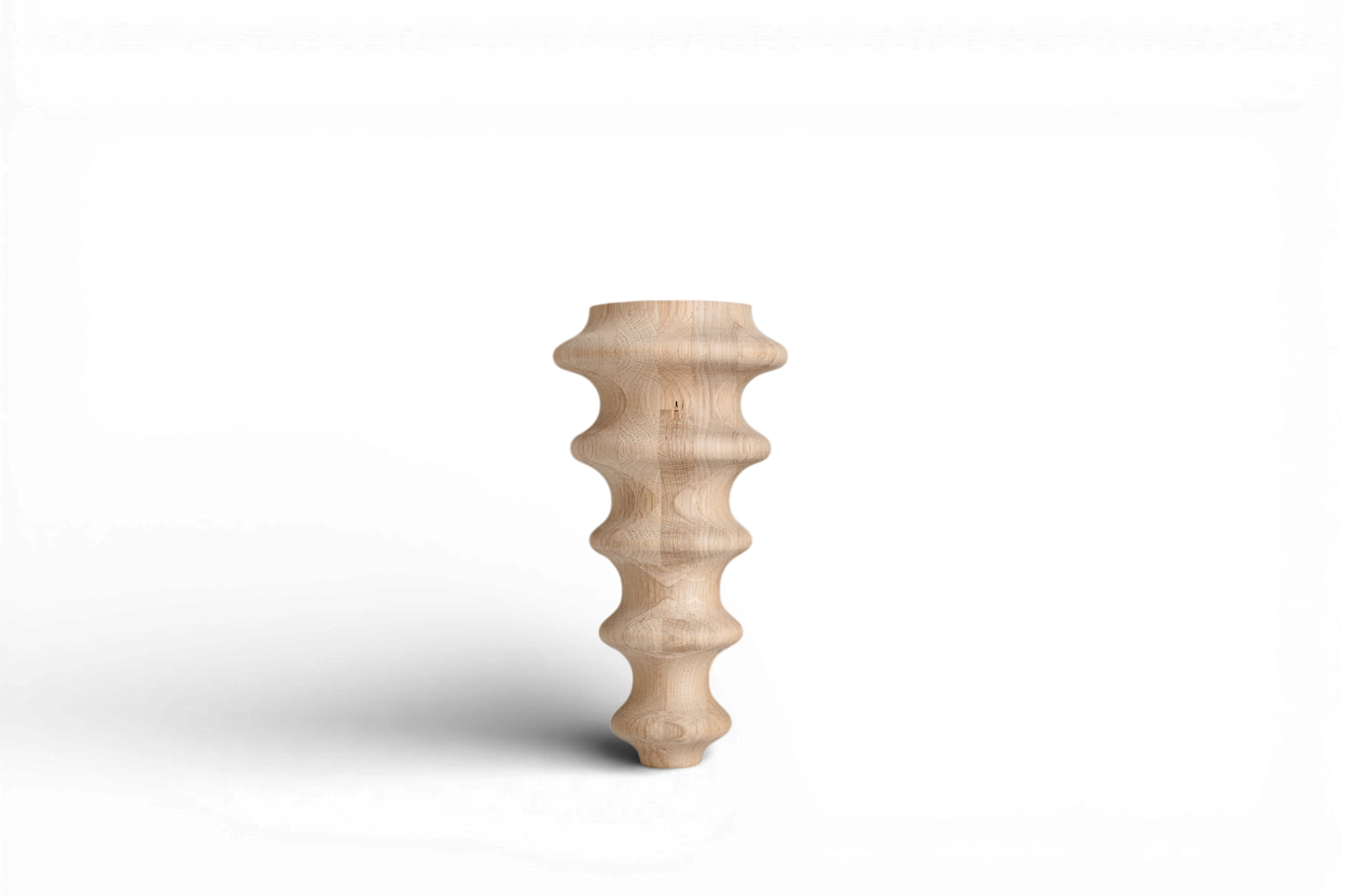 Möbelbeine aus Holz – Klassisches Design, handgefertigt, H250 mm