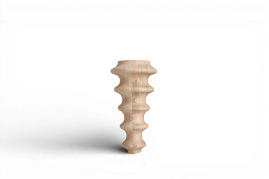 Möbelbeine aus Holz – Klassisches Design, handgefertigt, H250 mm