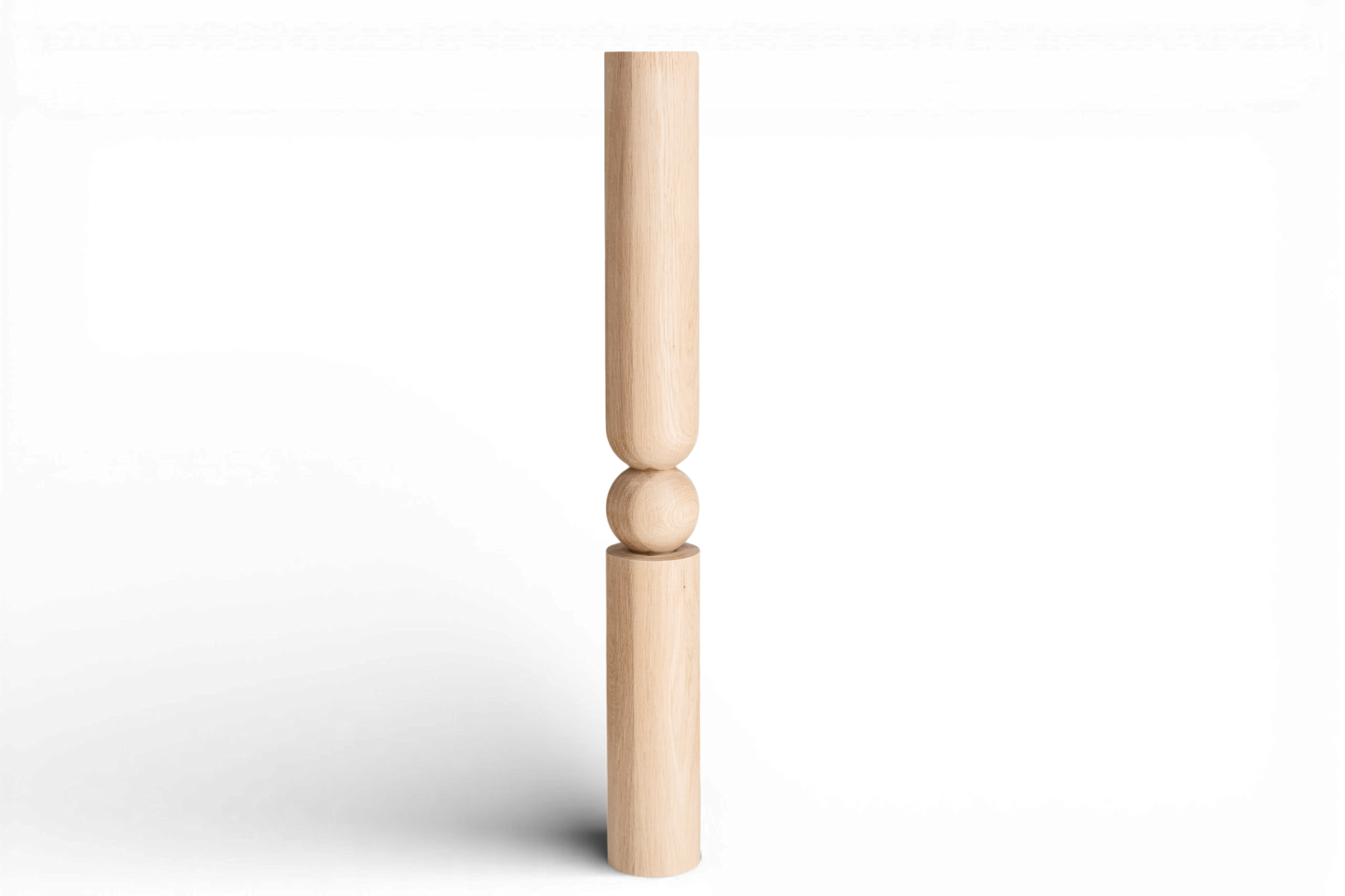 Holztisch- & Barfuß – Handgefertigte Möbelstütze, H890 mm