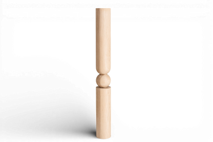 Holztisch- & Barfuß – Handgefertigte Möbelstütze, H890 mm