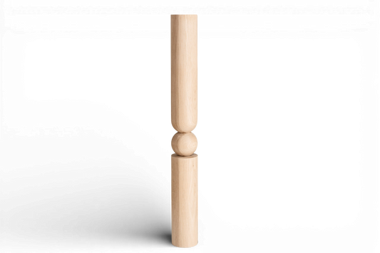 Holztisch- & Barfuß – Handgefertigte Möbelstütze, H890 mm