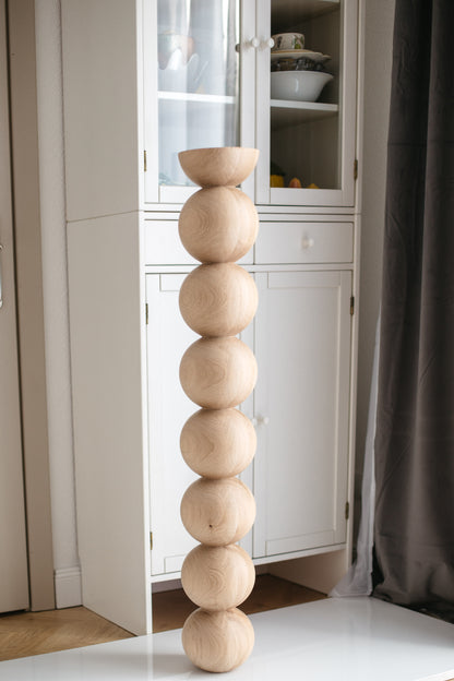 Tisch- und Bartischbeine aus Holz – handgefertigte Möbelbeine, 3er-Set, H1100 mm