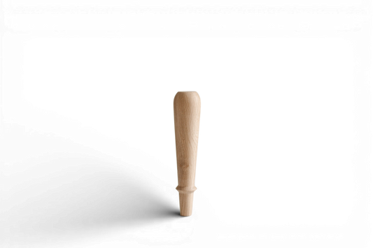 Möbelbeine aus Holz – Klassisches Design, handgefertigt, H225 mm