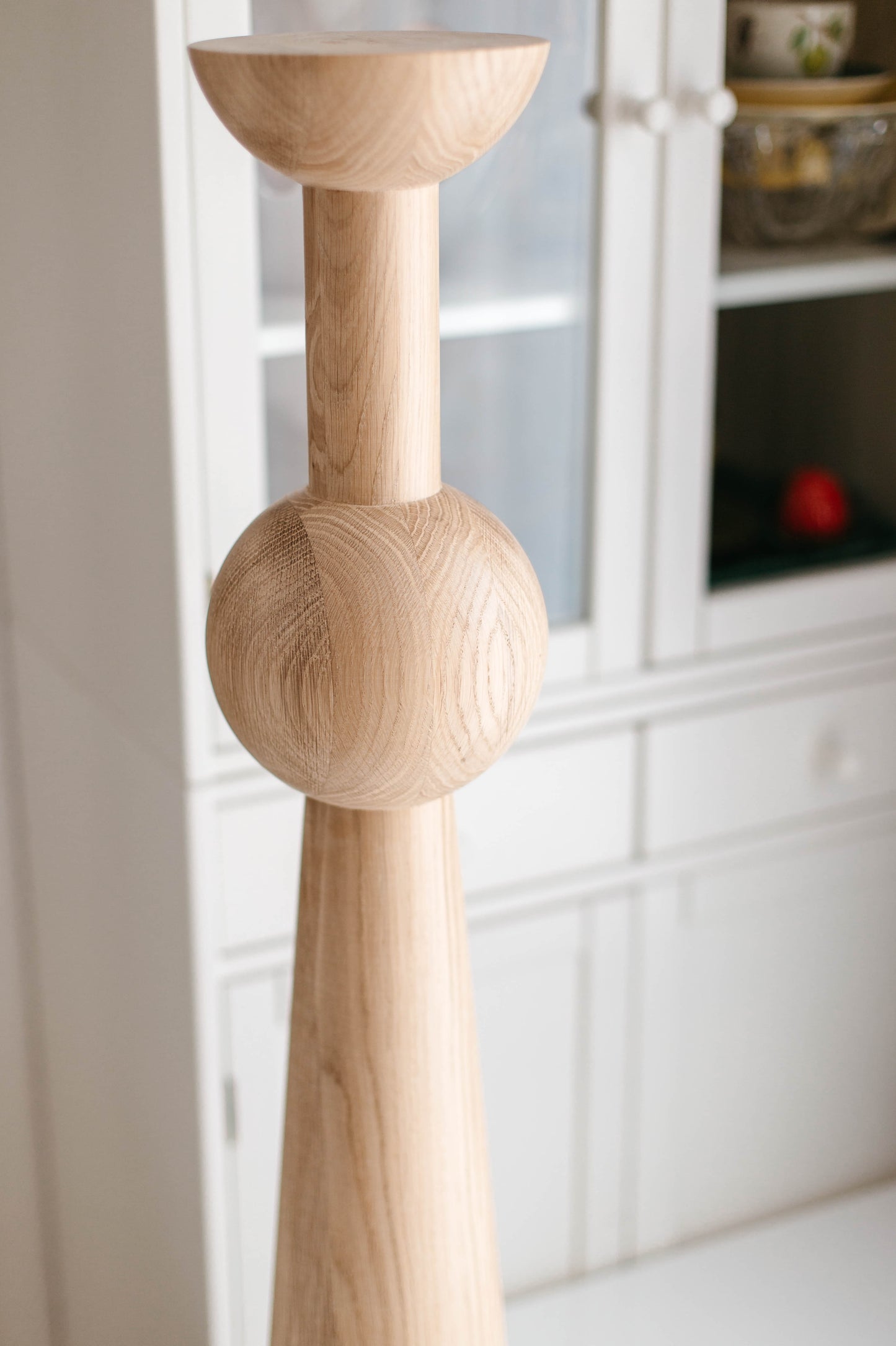 Wooden Table & Bar Leg – Handmade Furniture Support, H880 mm