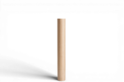 Rundes Möbelbein aus Holz – Gerades Tisch- und Barbein, H730 mm