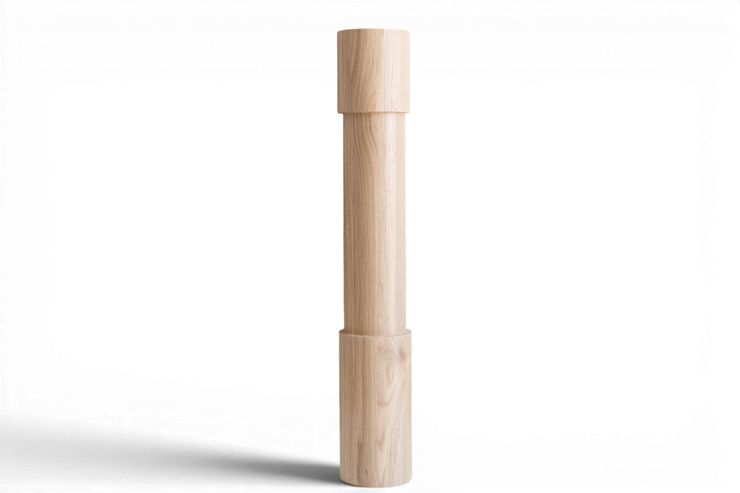 Tisch- & Barfuß aus Holz – Drechseldesign, H775 mm