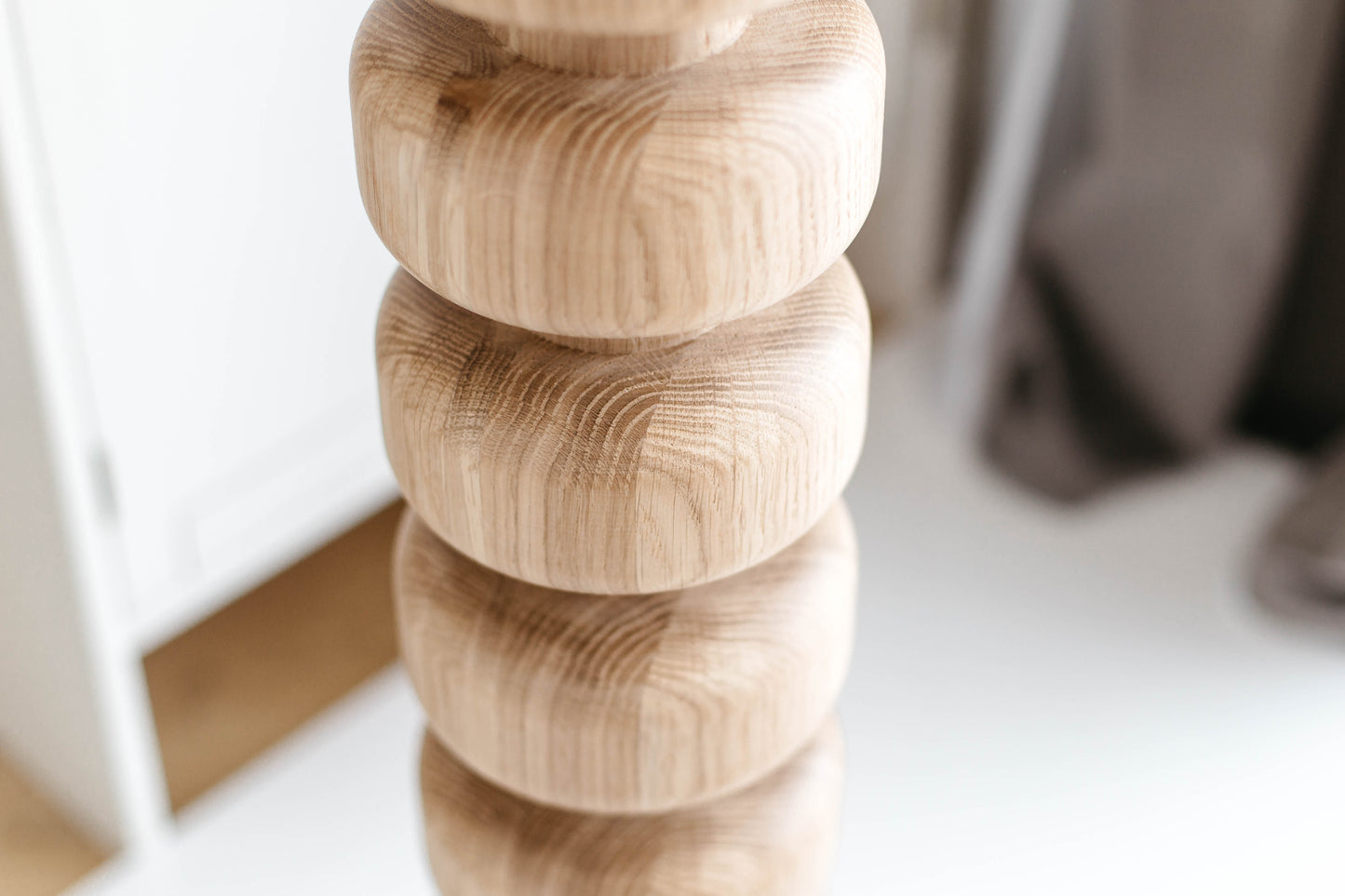 Kücheninselfuß aus Holz mit Sockel - H876 mm