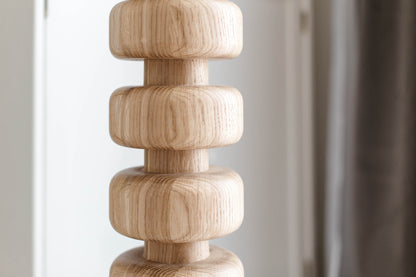 Kücheninselfuß aus Holz mit Sockel - H876 mm
