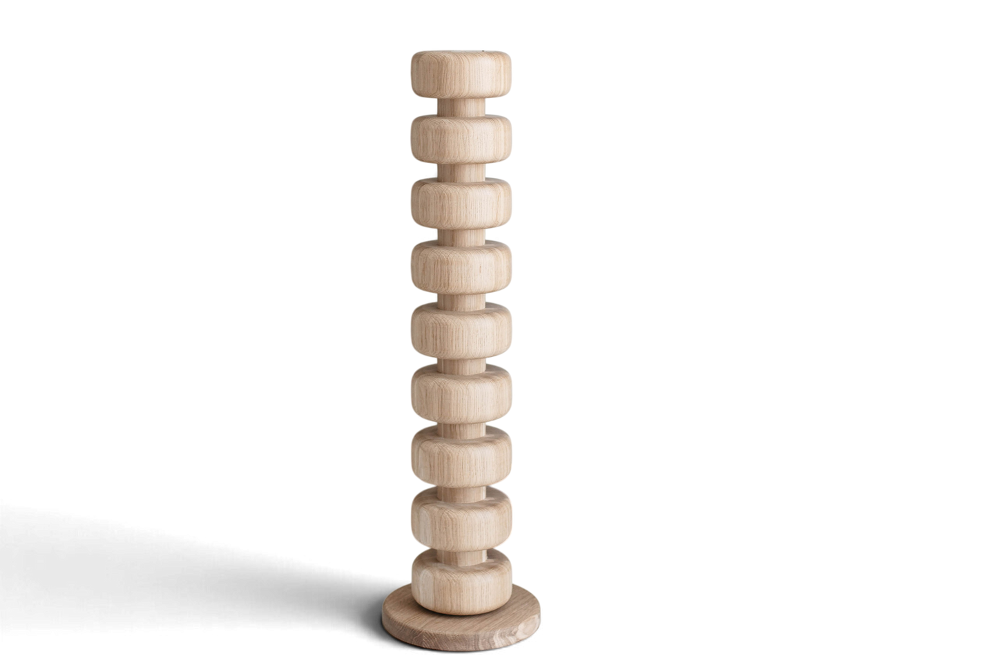 Kücheninselfuß aus Holz mit Sockel - H876 mm