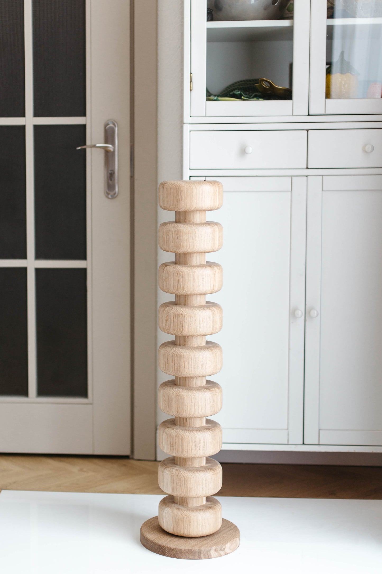 Kücheninselfuß aus Holz mit Sockel - H876 mm
