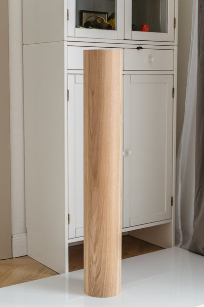 Round Wooden Furniture Leg – Straight Bar Leg, H960 mm