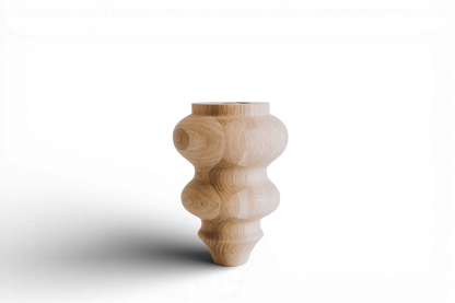 Möbelbeine aus Holz – Klassisches Design, handgefertigt, H185 mm
