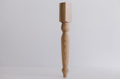 Möbelfüße aus Holz – Klassischer Stil, Handgefertigt, H350 mm