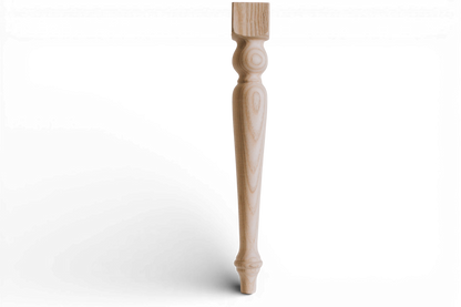 Möbelfüße aus Holz – Klassischer Stil, Handgefertigt, H385 mm